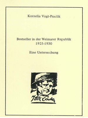 cover image of Bestseller in der Weimarer Republik 1925-1930